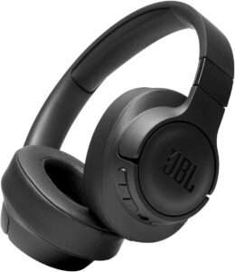 Casque audio circum-auriculaire sans fil à réduction de bruit active JBL Tune760NC